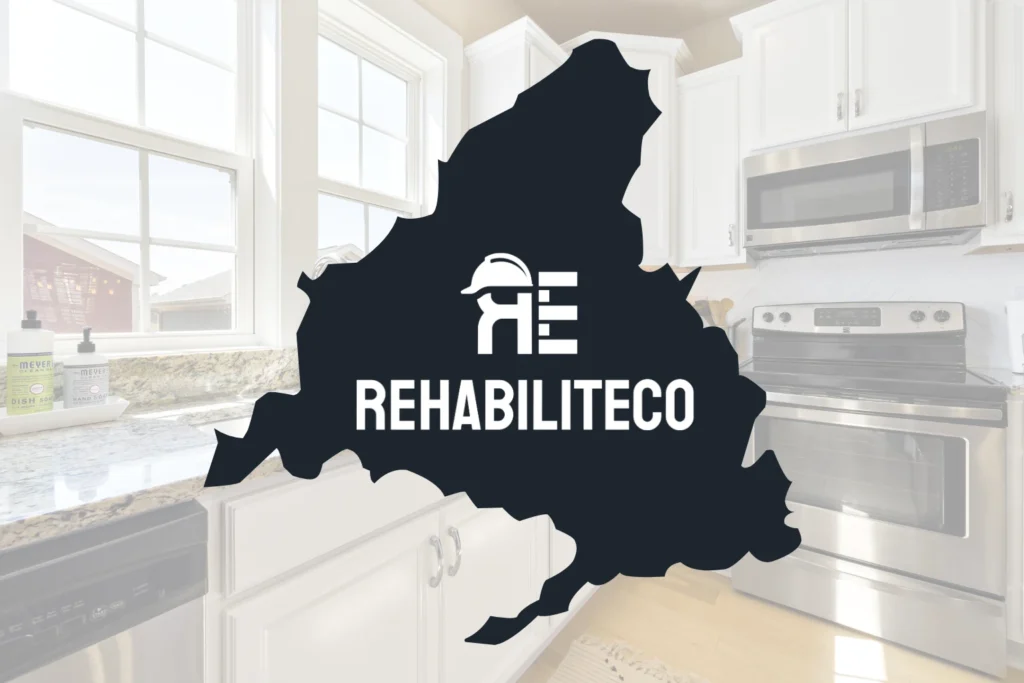 Mapa de cobertura de reformas de cocina en la Comunidad de Madrid