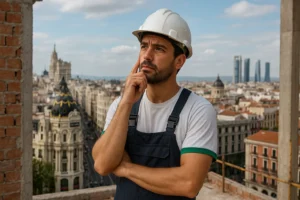 obrero-pensando-presupuesto-reforma-integral-madrid