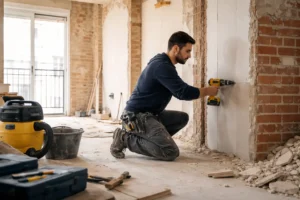 Reforma integral de piso de los años 70 en Madrid con instalaciones renovadas